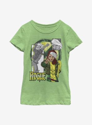 Marvel X-Men Rogue Panels Youth Girls T-Shirt