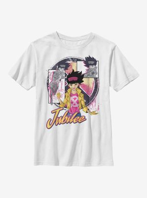 Marvel X-Men Jubilee Panels Youth T-Shirt