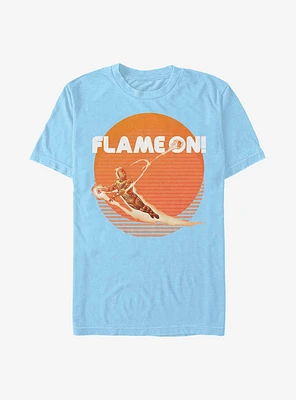 Marvel Fantastic Four Retro Flame T-Shirt