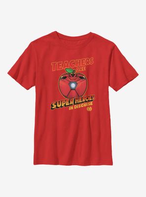 Marvel Iron Man Teachers Are Superheroes Youth T-Shirt
