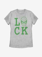 Marvel Spider-Man Spider Luck Womens T-Shirt