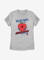 Marvel Spider-Man Teachers Are Superheroes Womens T-Shirt