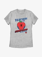 Marvel Spider-Man Teachers Are Superheroes Womens T-Shirt