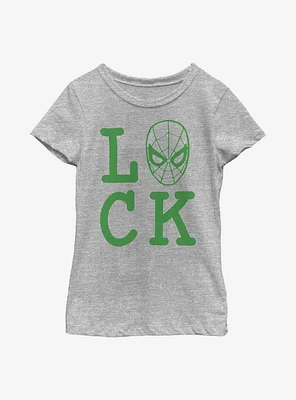 Marvel Spider-Man Spider Luck Youth Girls T-Shirt