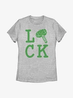 Marvel Thor God Of Luck Womens T-Shirt
