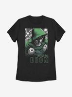 Marvel Fantastic Four Doom Gloom Womens T-Shirt