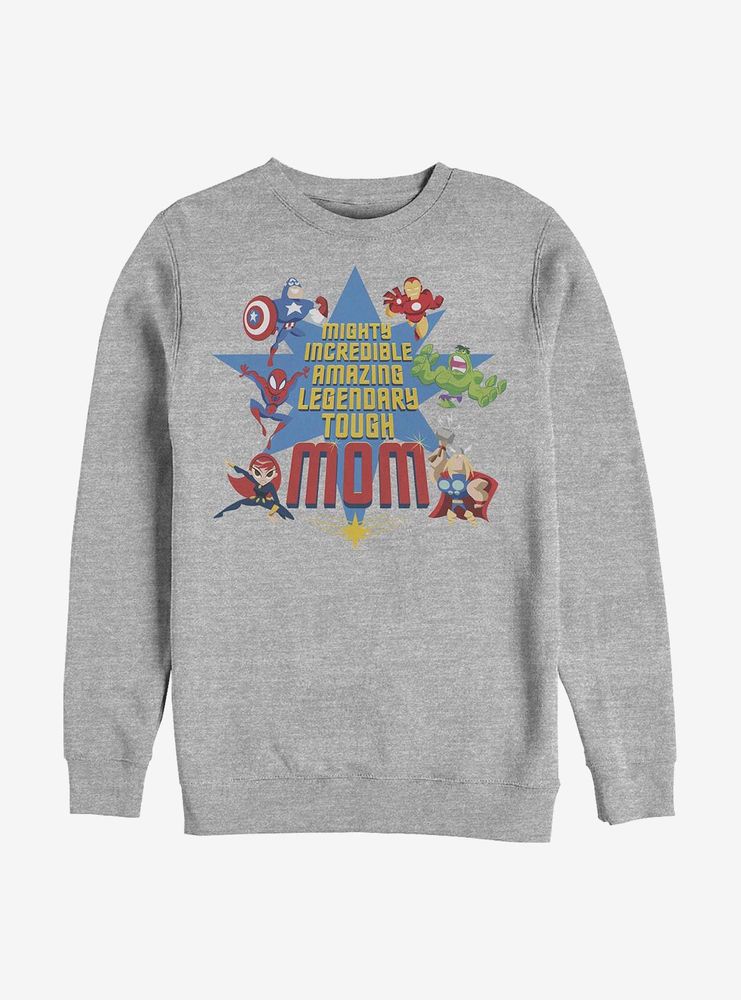 Marvel Avengers Mom Cute Listed Sweatshirt