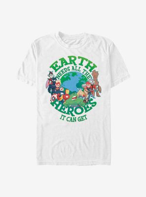 Marvel Avengers Earth Needs Heroes T-Shirt
