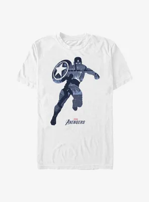 Marvel Captain America Cap Scene T-Shirt