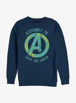 Marvel Avengers Assembling To Save Sweatshirt