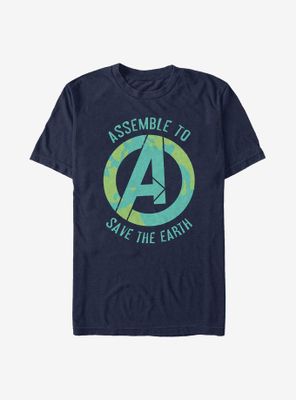 Marvel Avengers Assembling To Save T-Shirt