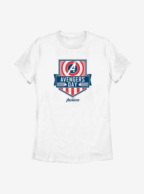 Marvel Captain America Day Of Avengers Womens T-Shirt
