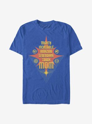 Marvel Avengers Mom List Swoosh Star T-Shirt