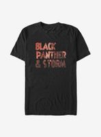 Marvel Black Panther Text Fill T-Shirt