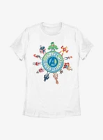 Marvel Avengers Planet Heroes Womens T-Shirt