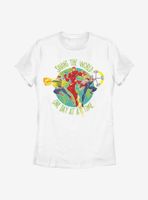 Marvel Avengers Saving The World Womens T-Shirt