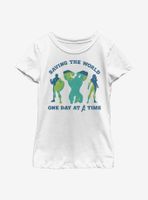 Marvel Avengers Team Earth Day Youth Girls T-Shirt