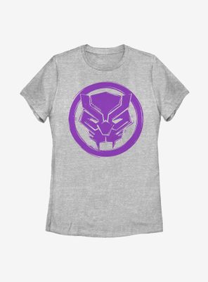 Marvel Black Panther Woodcut Womens T-Shirt