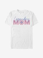 Marvel Captain America Legendary Mom Flowers T-Shirt