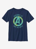 Marvel Avengers Assembling To Save Youth T-Shirt