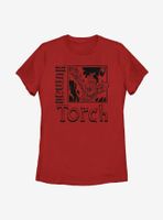 Marvel Fantastic Four Torch Pose Womens T-Shirt