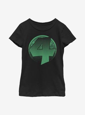 Marvel Fantastic Four Lucky 4 Youth Girls T-Shirt