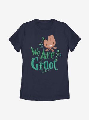 Marvel Guardians Of The Galaxy Groots World Womens T-Shirt