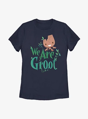 Marvel Guardians Of The Galaxy Groots World Womens T-Shirt