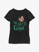Marvel Guardians Of The Galaxy Groots World Youth Girls T-Shirt