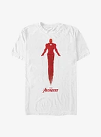 Marvel Iron Man Silhouette T-Shirt