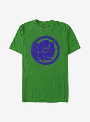 Marvel Hulk Woodcut T-Shirt