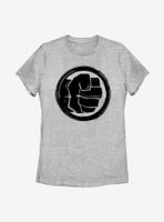 Marvel Hulk Woodcut Womens T-Shirt