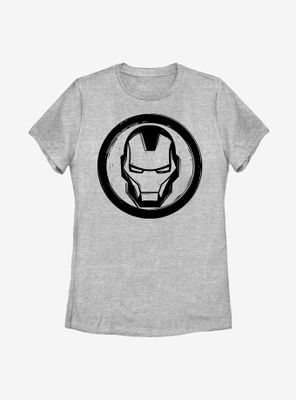 Marvel Iron Man Woodcut Ironman Womens T-Shirt