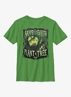 Marvel Guardians Of The Galaxy Groot Trees Save Earth Youth T-Shirt