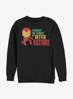 Marvel Iron Man Better Future Sweatshirt