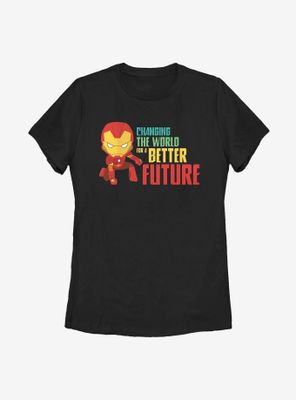 Marvel Iron Man Better Future Womens T-Shirt