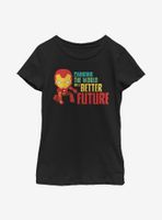 Marvel Iron Man Better Future Youth Girls T-Shirt