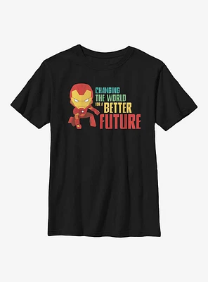 Marvel Iron Man Better Future Youth T-Shirt