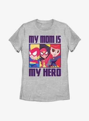 Marvel Hero Mom BoxUp Womens T-Shirt