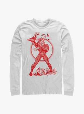 Marvel Morbius Red Long-Sleeve T-Shirt