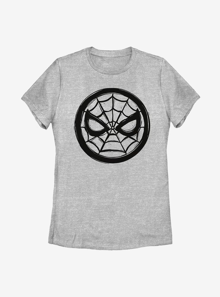 Marvel Spider-Man Woodcut Womens T-Shirt
