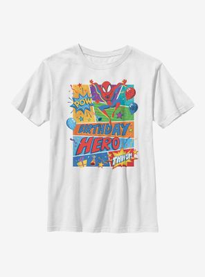 Marvel Spider-Man Birthday Hero Youth T-Shirt