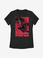 Marvel Spider-Man Panel Morales Paint Womens T-Shirt