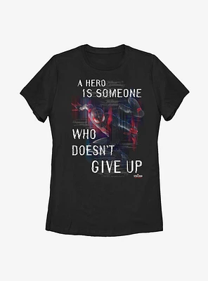 Marvel Spider-Man Setting Up Womens T-Shirt