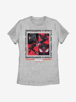 Marvel Spider-Man Square Up Womens T-Shirt