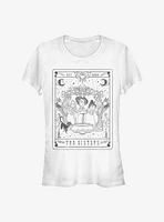 Disney Hocus Pocus The Sisters Tarot Girls T-Shirt