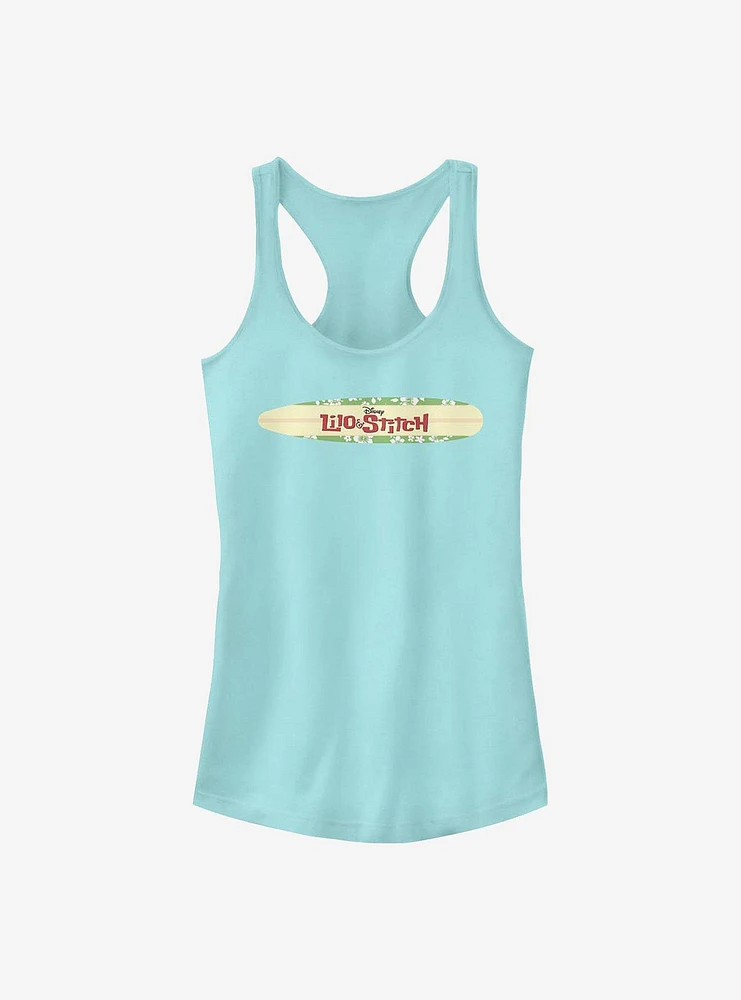 Disney Lilo & Stitch Surfboard Logo Girls Tank