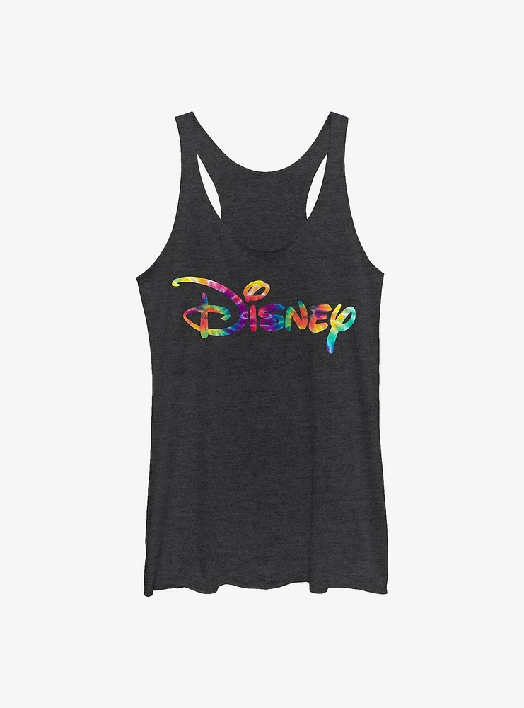 Disney Classic Tie Dye Fill Logo Girls Tank