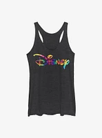 Disney Classic Tie Dye Fill Logo Girls Tank