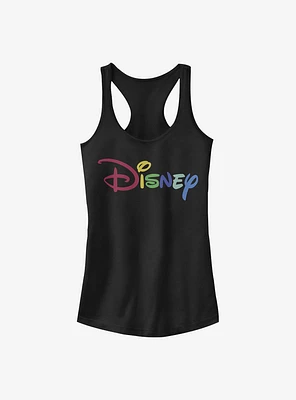 Disney Classic Multicolor Logo Girls Tank